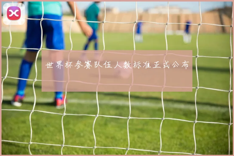 世界杯参赛队伍人数标准正式公布